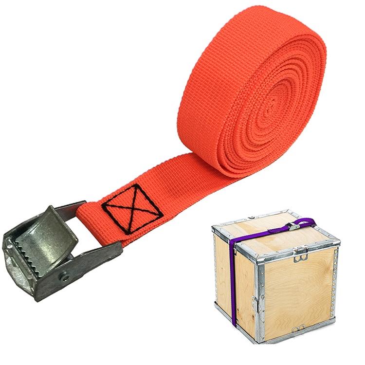 china Pallet cargo strong securing logistic hook and loop belt straps