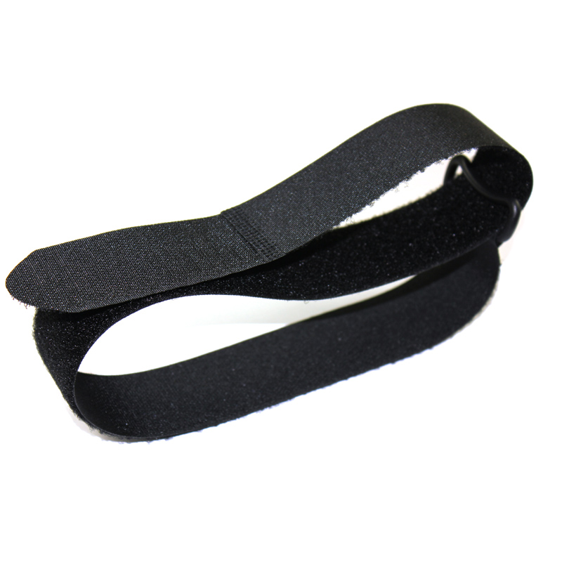 china Webbing fastener straps adjustable hook and loop strap with buckle