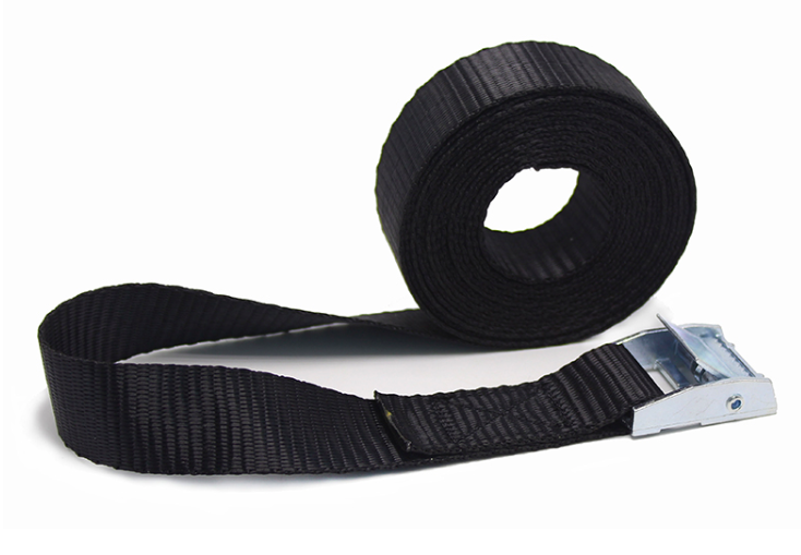 China 250kgs Capacity 25mm Metal Cam Buckle Tie Down Lashing Straps Used For Tightening