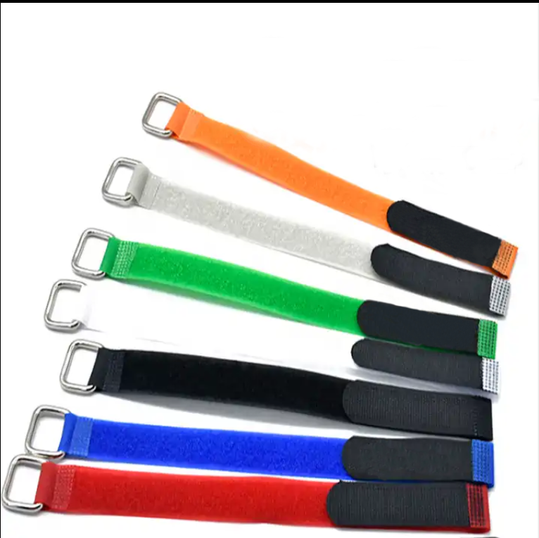 china Adjustable magic cinch straps cable ties drone battery elastic strap  hook and loop tape fasteners strips velcro bike straps